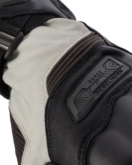 Motociklinės pirštinės REBELHORN RANGE BLACK/GREY