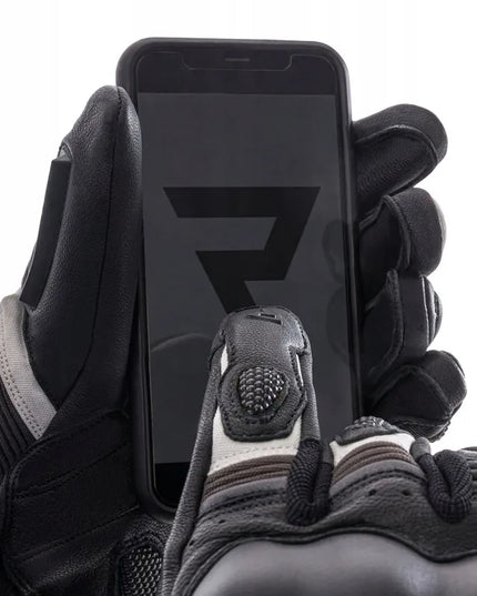 Motociklinės pirštinės REBELHORN RANGE BLACK/GREY