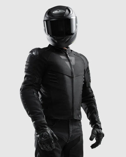 REBELHORN VANDAL 2 TEX BLACK tekstilinė motociklininko striukė S dydis