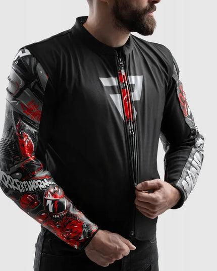 REBELHORN VANDAL II CRUZE odinė motociklininko striukė 52 vyriška