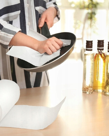 Virtuvinis dvisluoksnis popierinis rankšluostis, 300 lapelių - Słonik Jumbo, 15 vnt.