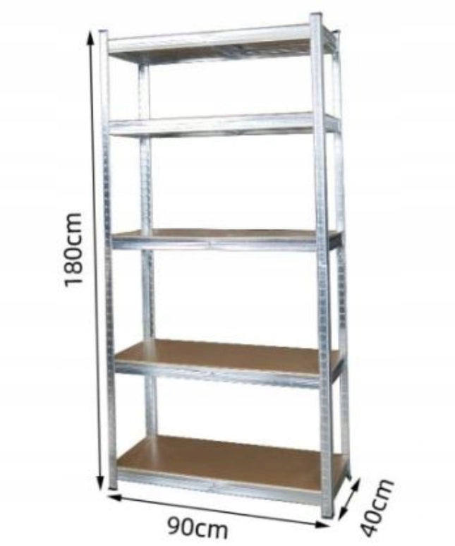 Metelinis sandėliavimo stelažas, garažinis, namų, tvirtas, 3-in-1, 180x90x40cm