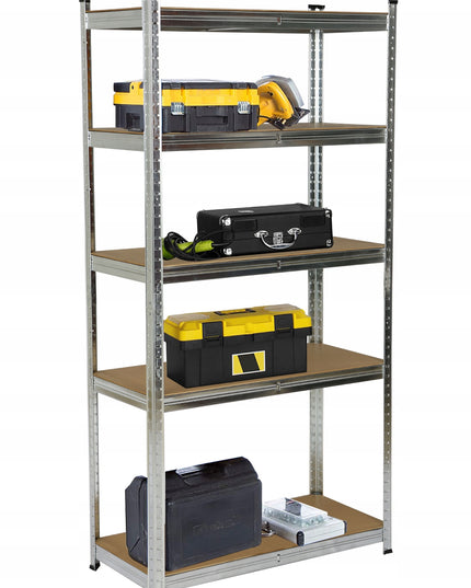 Metelinis sandėliavimo stelažas, garažinis, namų, tvirtas, 3-in-1, 180x90x40cm