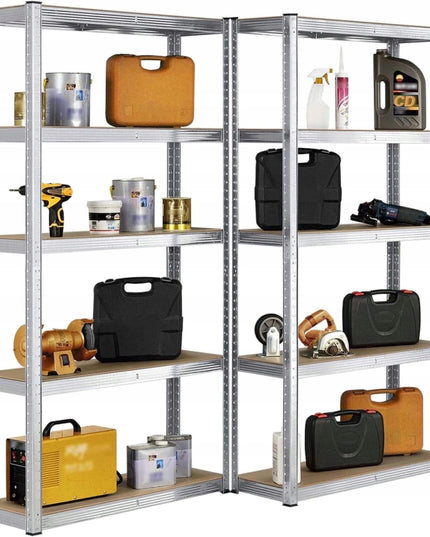 Metelinis sandėliavimo stelažas, garažinis, namų, tvirtas, 3-in-1, 180x90x40cm