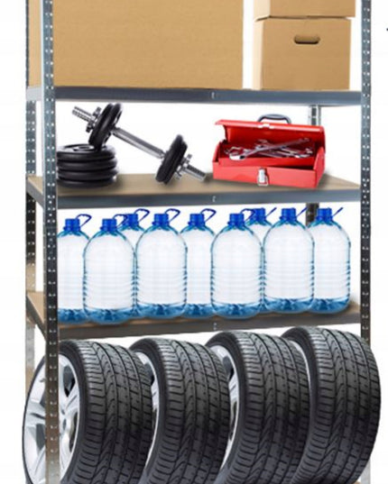 Metelinis sandėliavimo stelažas, garažinis, namų, tvirtas, 3-in-1, 180x90x40cm