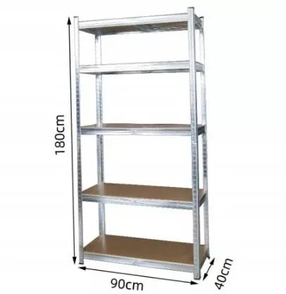 Metalinė lentyna biuro spintelė industrialinio stiliaus 180cm x 90cm x 40 cm