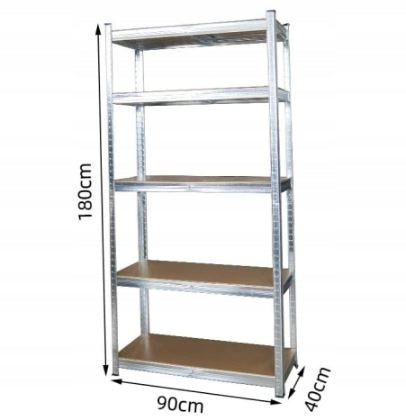 Metalinė lentyna biuro spintelė industrialinio stiliaus 180cm x 90cm x 40 cm