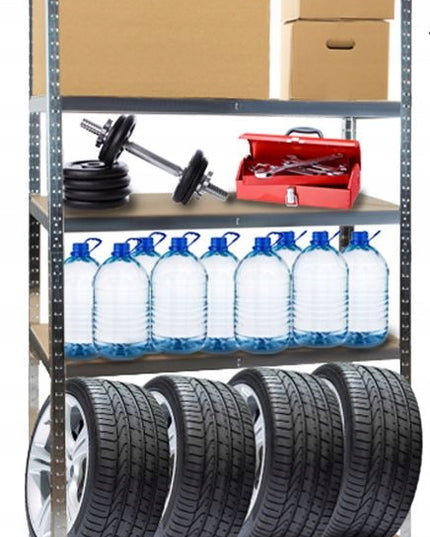 Metalinė lentyna biuro spintelė industrialinio stiliaus 180cm x 90cm x 40 cm