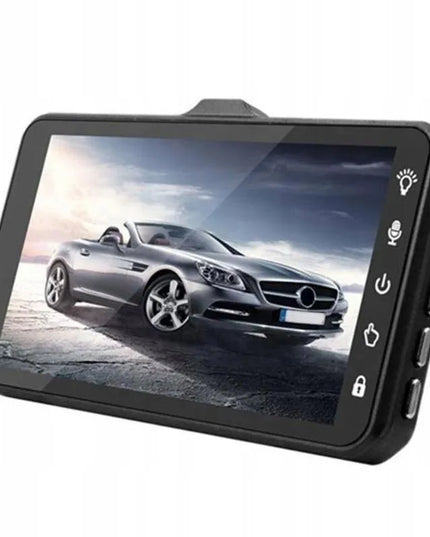 Automobilinis vaizdo registratorius jutikliniu ekranu Full HD su galinio vaizdo kamera