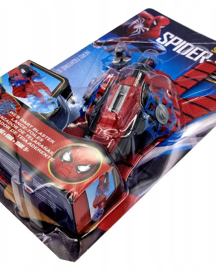 Spider-Man pirštinė su tinklo ir strėlyčių paleidimo įtaisu – žaislas persirengimui