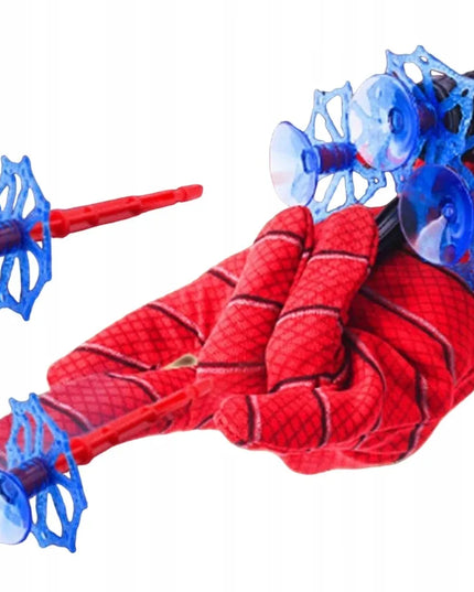 Spider-Man pirštinė su tinklo ir strėlyčių paleidimo įtaisu – žaislas persirengimui