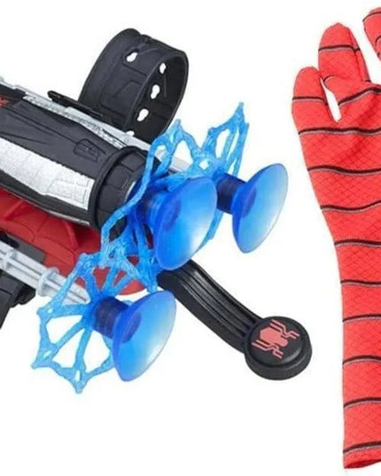 Spider-Man pirštinė su tinklo ir strėlyčių paleidimo įtaisu – žaislas persirengimui