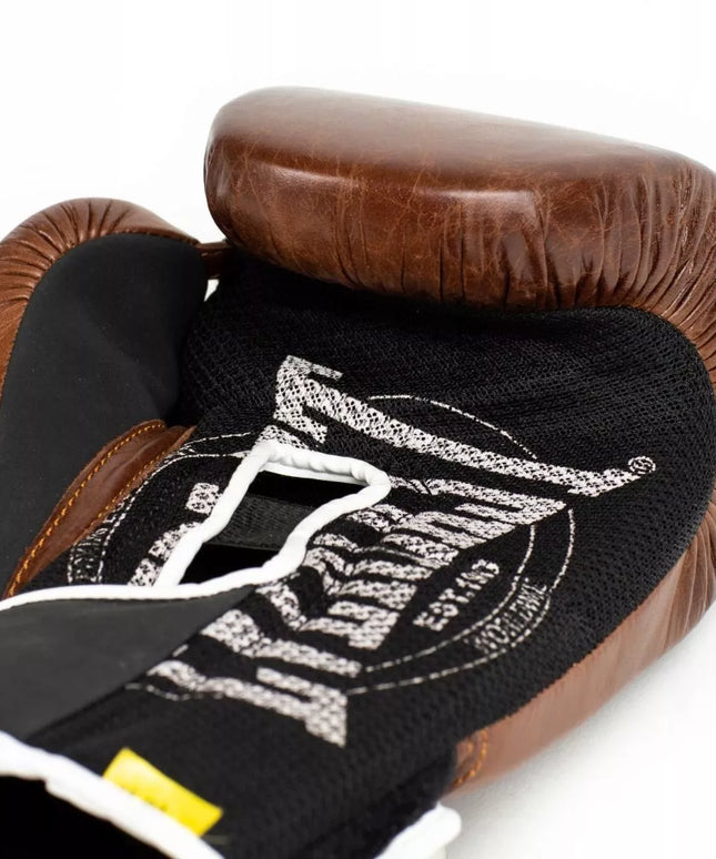 EVERLAST 1910 CLASSIC bokso pirštinės, rudos, 14 oz + DOVANA