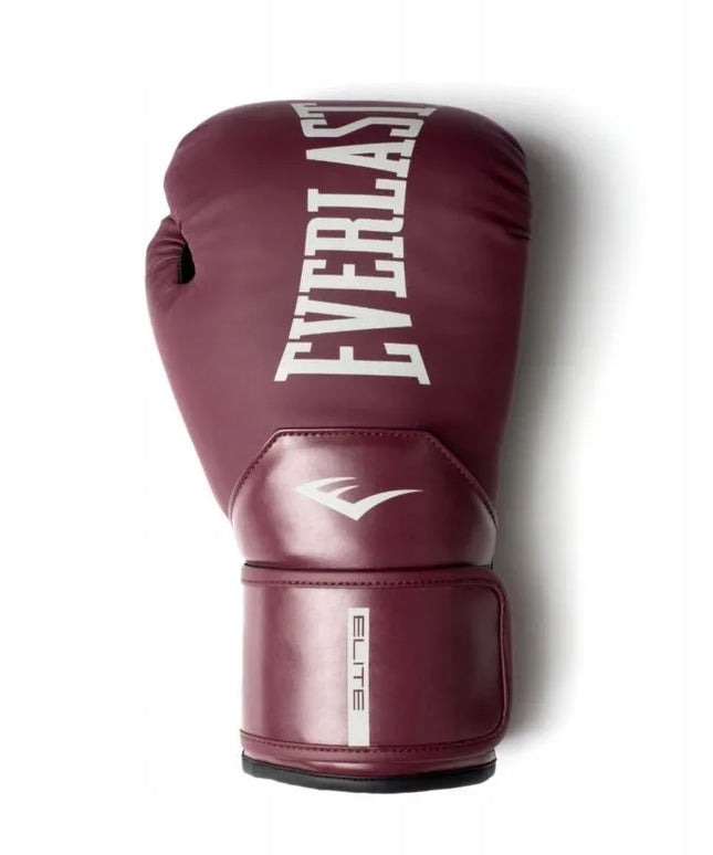 Bokso pirštinės Everlast Elite 2 bordo 12 oz