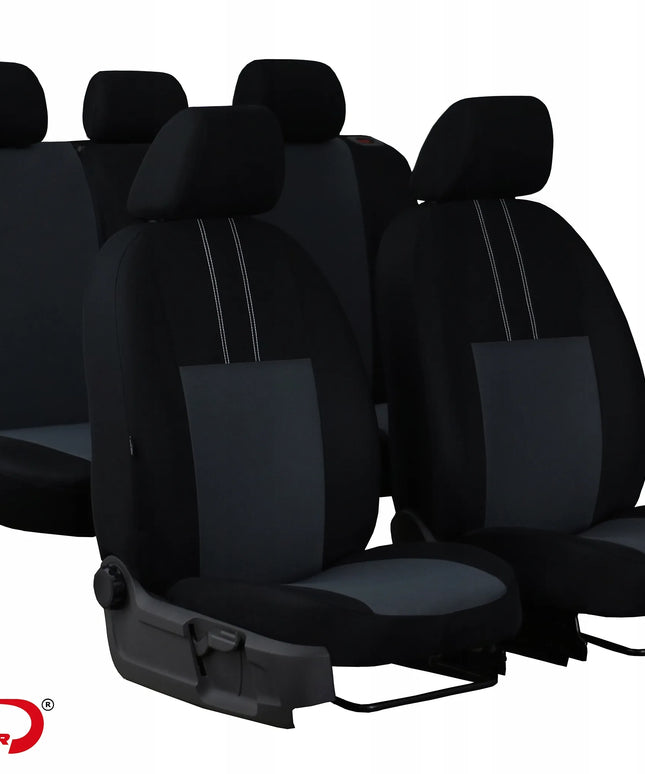Automobilinių sėdynių užvalkalų komplektas POK-TER Ekonomic PT-1407 – Renault Clio, Megane, Laguna, Thalia