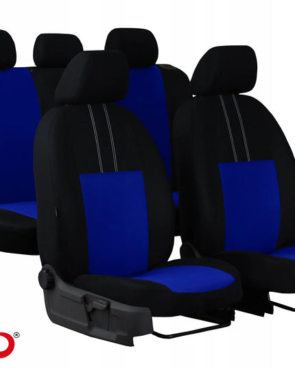 Automobilinių sėdynių užvalkalų komplektas POK-TER Ekonomic PT-1407 – Renault Clio, Megane, Laguna, Thalia