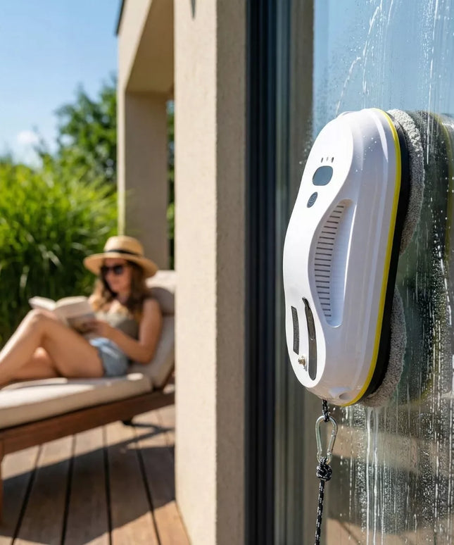 Automatinis langų valymo robotas Hooha RD1-09 | Purškimo funkcija + nuotolinio valdymo pultas + 2800Pa