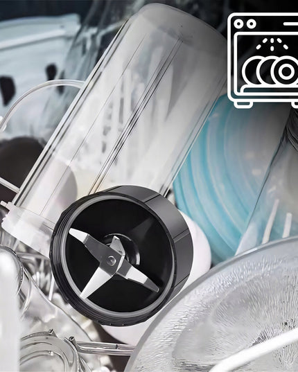 Virtuvinis kombainas maišytuvas su sulčiaspaudės funkcija 4x puodeliai XXL rinkinys