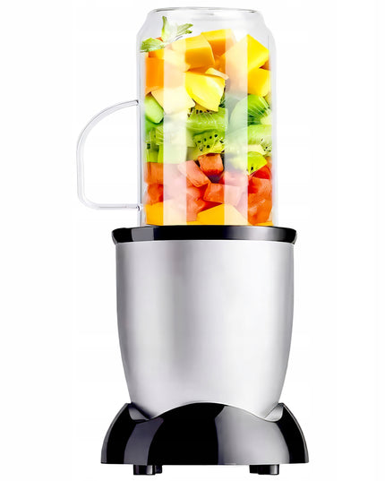 Virtuvinis kombainas maišytuvas su sulčiaspaudės funkcija 4x puodeliai XXL rinkinys