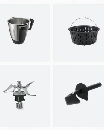 Virtuvės robotas SilverCrest Monsieur Cuisine Smart 2025 su Wi-Fi ir aplikacija