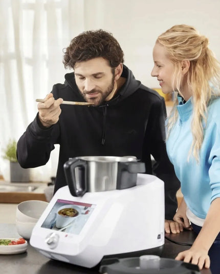 Virtuvės robotas SilverCrest Monsieur Cuisine Smart 2025 su Wi-Fi ir aplikacija