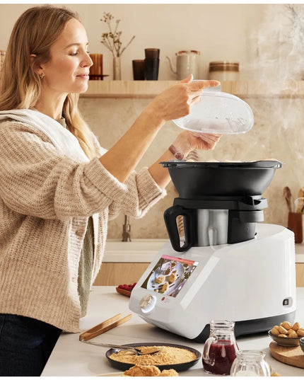 Virtuvinis robotas „SilverCrest“ Monsieur Cuisine SMART 2025 su „Wi-Fi“ ir programėle