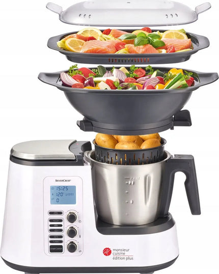 Virtuvinis robotas „SilverCrest Monsieur Cuisine Edition Plus“