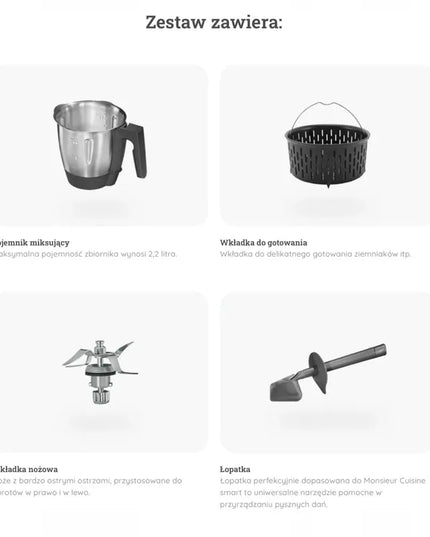 Virtuvės robotas SilverCrest Monsieur Cuisine Edition Plus