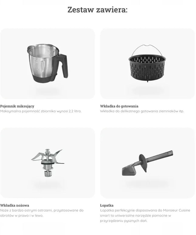 Virtuvinis robotas „SilverCrest Monsieur Cuisine Edition Plus“