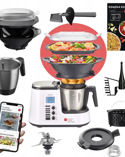 Virtuvinis robotas „SilverCrest Monsieur Cuisine Edition Plus“