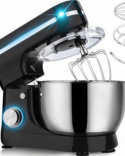 Planetinis virtuvės robotas su 6L dubeniu, daugiafunkcis 3in1 XL maišytuvas 3200W