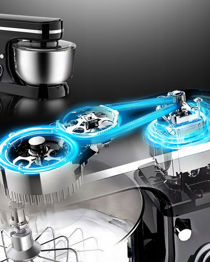 Planetinis virtuvės robotas su 6L dubeniu, daugiafunkcis 3in1 XL maišytuvas 3200W