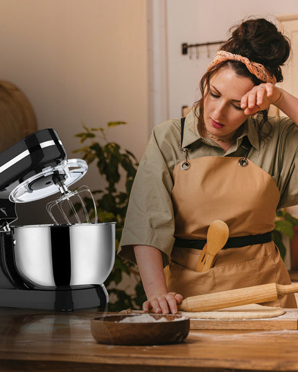 Planetinis virtuvės robotas su 6L dubeniu, daugiafunkcis 3in1 XL maišytuvas 3200W