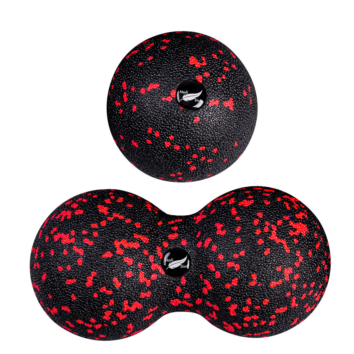 EPP putplasčio volelio, kamuoliuko ir duobalo masažo rinkinys, 4 vnt.