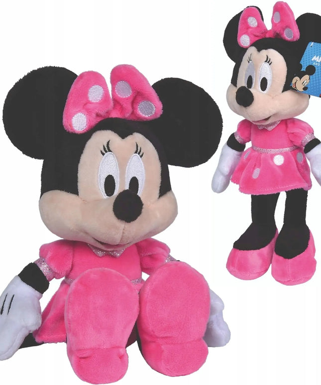 DISNEY pliušinis žaislas Myszka Minnie, rožinis, 25 cm