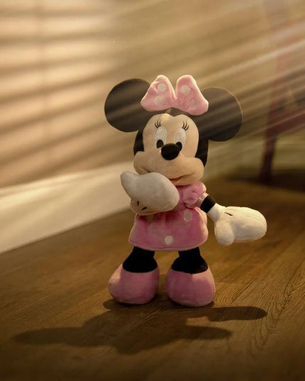 DISNEY pliušinis žaislas Myszka Minnie, rožinis, 25 cm