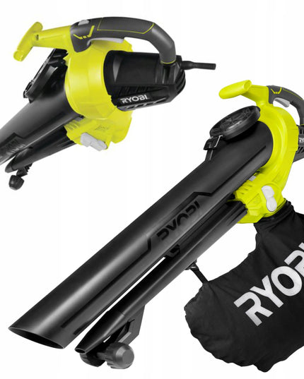 RYOBI elektrinis lapų pūstuvas-siurblys 3000W 375km/h 45l RBV3000CESV
