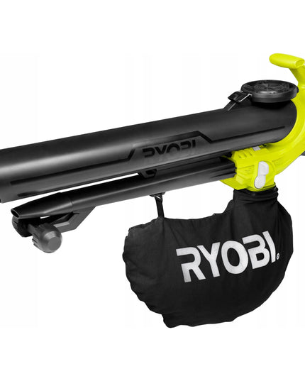 RYOBI elektrinis lapų pūstuvas-siurblys 3000W 375km/h 45l RBV3000CESV