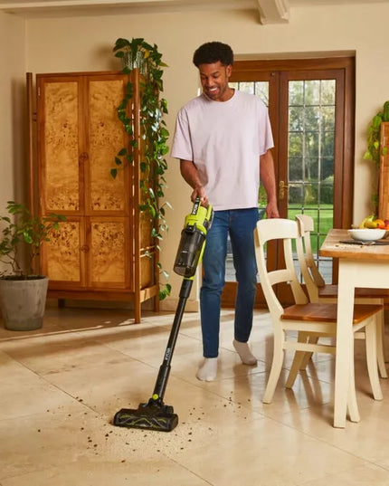 RYOBI rankinis belaidis vertikalus akumuliatorinis dulkių siurblys ONE+ RSV18BL-0