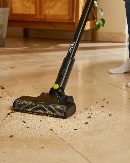 RYOBI rankinis belaidis vertikalus akumuliatorinis dulkių siurblys ONE+ RSV18BL-0