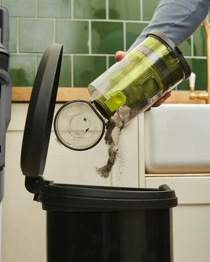 RYOBI RSVS18-1C20G vertikalusis dulkių siurblys, 30 AW, 18 V, 2,0 Ah akumuliatorius ir įkroviklis