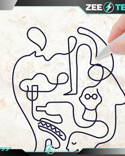 UNIVERSALUS STILIUS RAŠIKLIS TELEFONUI, PLANŠETINIUI KOMPIUTERIUI, EKRANUI. PENCIL PEN 4 ANTGALIAI