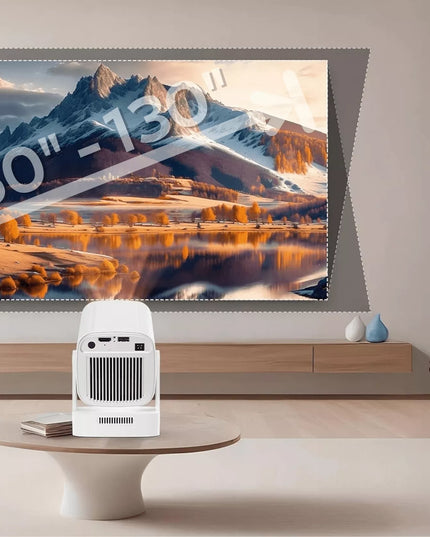 Mini LED projektorius Reagle R-MOVIELUM-P30, Android 14, 4K, Smart TV, Wi-Fi