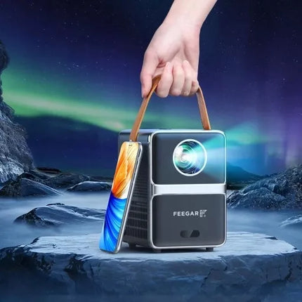 Mini LED projektorius Feegar Show WiFi 5G Bluetooth