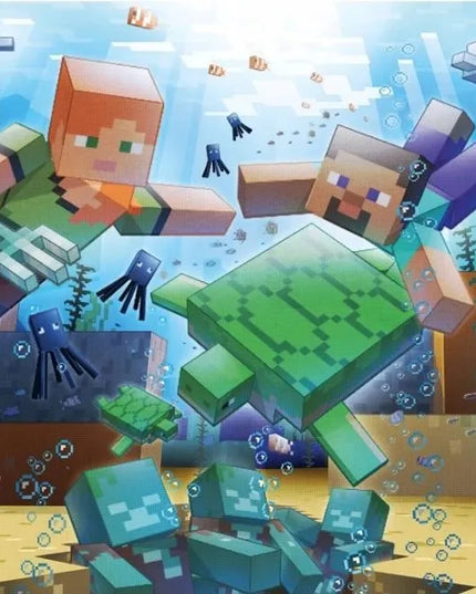 Ravensburger 04219 „Minecraft“ mozaikos dėlionė, 1000 dalių