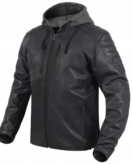 Rebelhorn IMPALA odinė motociklininko striukė, juoda
