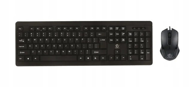 Rebeltec Simplo – laidinis klaviatūros ir pelės komplektas USB