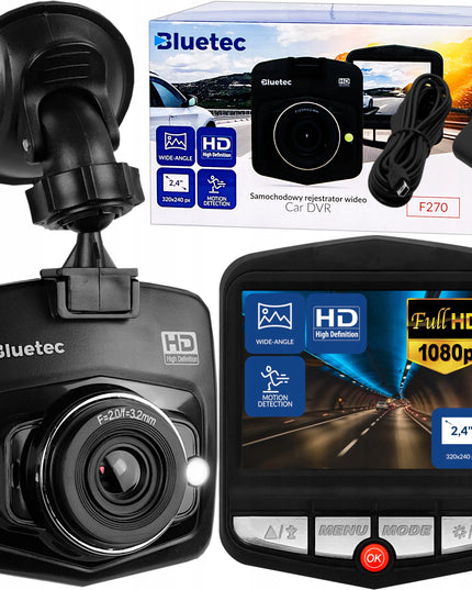 Automobilinis vaizdo registratorius BLOW Blackbox F270 HD 140°
