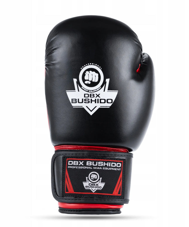 DBX BUSHIDO ARB-407 6 oz bokso pirštinės, juodos/raudonos