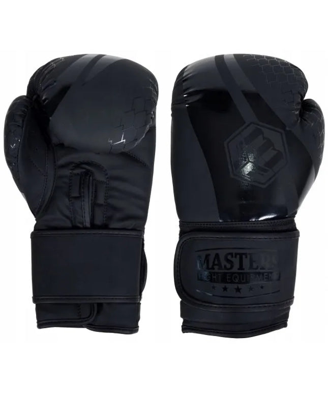 MASTERS RPU-MATT-BLACK bokso pirštinės 12 oz